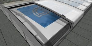 Aluroof model Compact - niskie zadaszenie w nowoczesnym kształcie